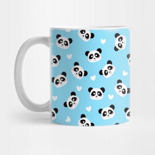 Kawaii panda bear pattern Mug